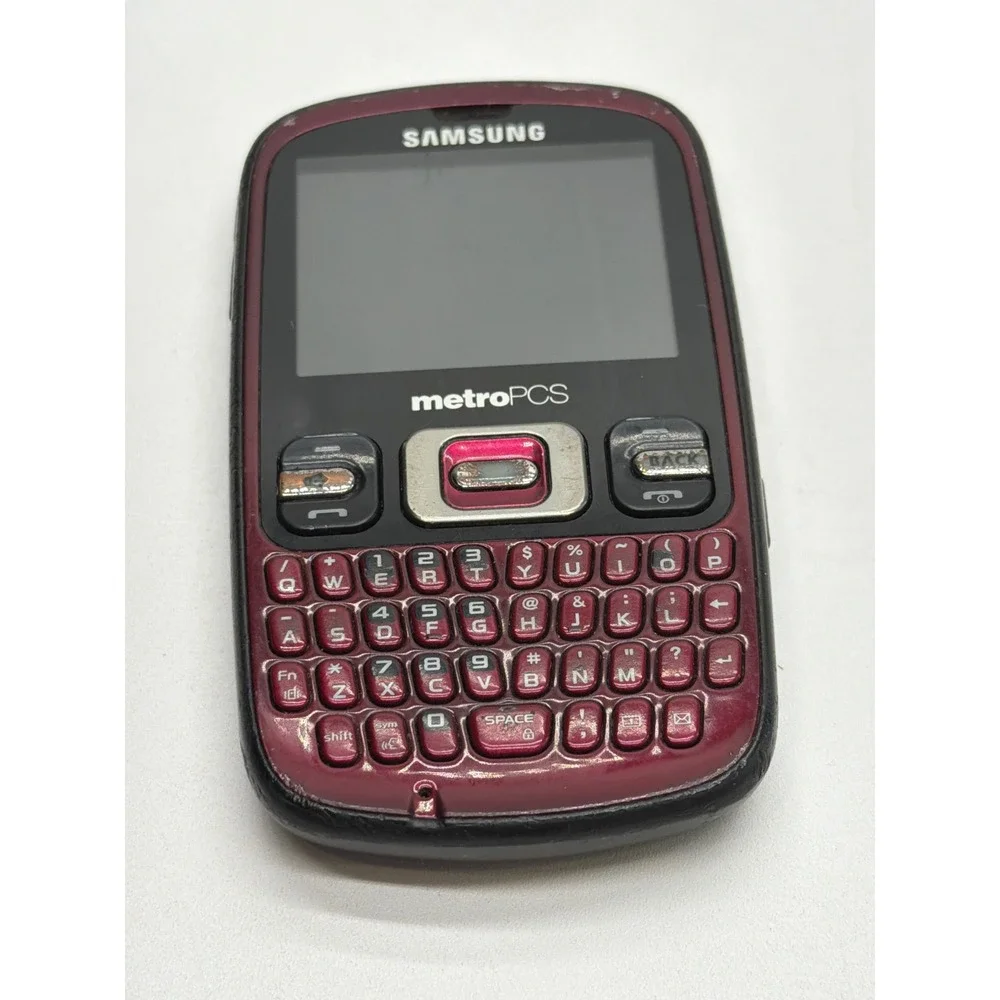 Samsung Freeform III SCH-R380 MetroPCS Red QWERTY Keyboard Cell Phone Parts